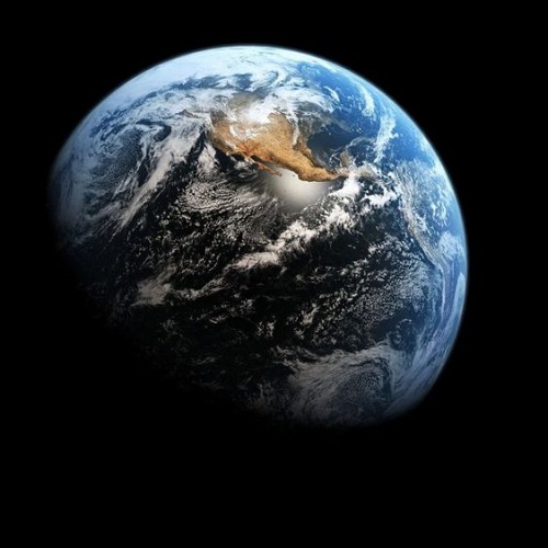 عکس واقعی کره زمین از فضا