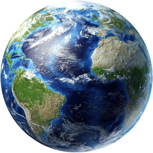 عکس فضایی از کره زمین