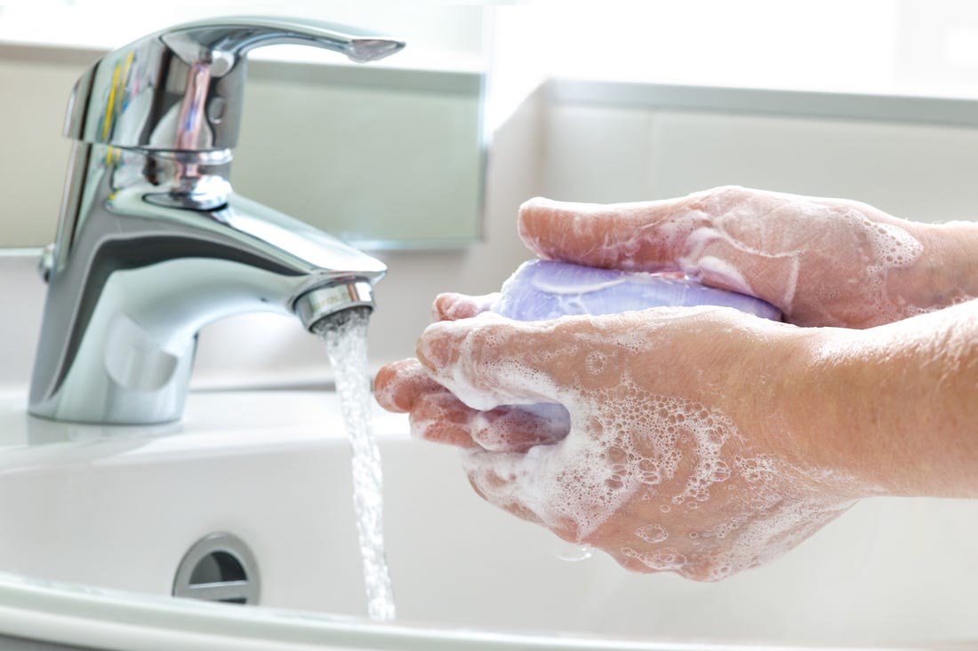 چگونگی شستن صحیح دست ها برای کرونا