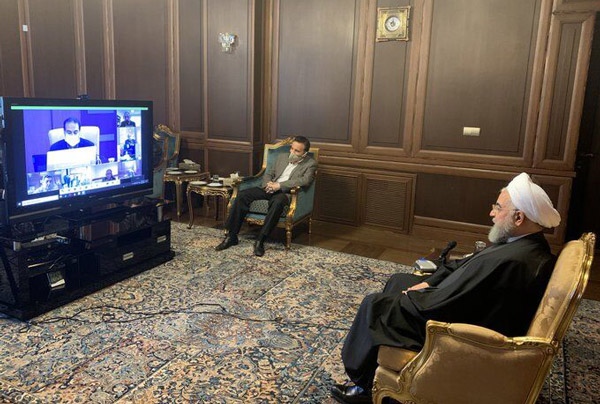 برگزاری جلسه ستاد ملی مقابله با کرونا به شکل ویدئو کنفرانس
