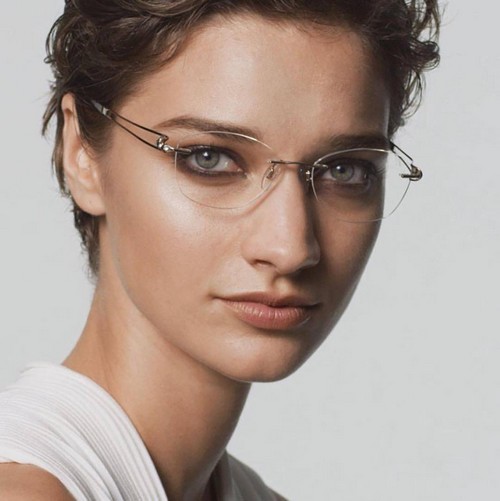 مدل عینک طبی زنانه بیضی