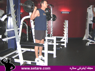 تمرینات مخصوص عضله چهارسر ران (Quadriceps) لانگز هالتر