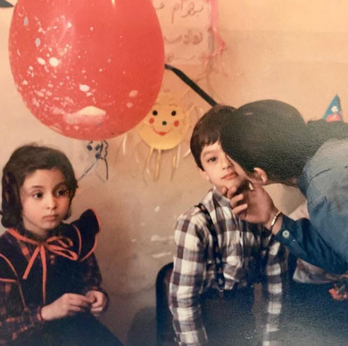 عکس‌های جشن تولد بهرام رادان در کودکی