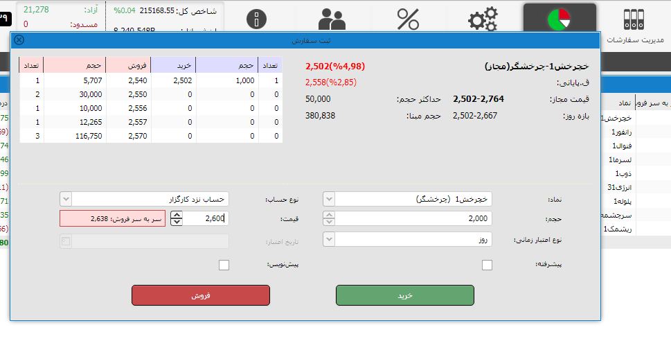 درخواست خرید سهام به صورت آنلاین