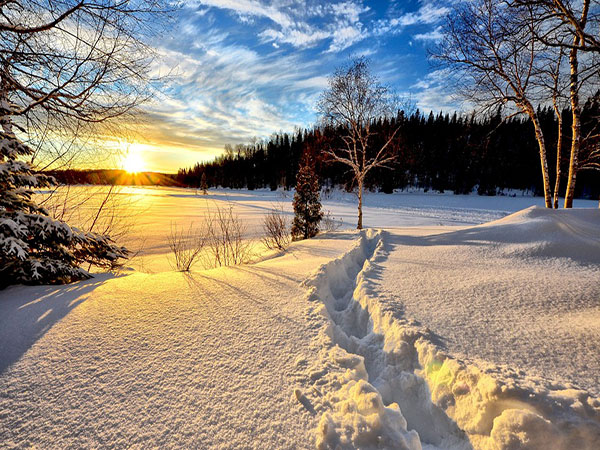 عکس طبیعت زمستانی با کیفیت بالا