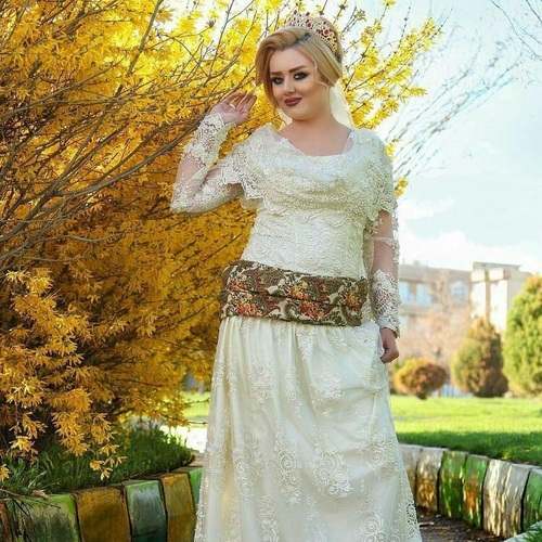 مدل لباس کردی عروس