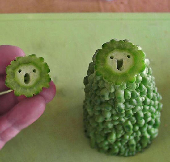 تصاویر جالب و خنده دار از میوه‌ها و سبزیجات