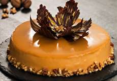 طرز تهیه کیک کاراملی ساده و شکلاتی