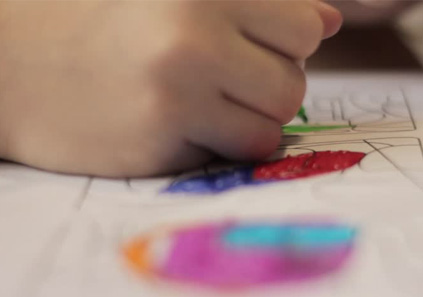 تفسیر رنگ‌ها در نقاشی کودکان