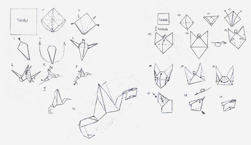 ساخت اوریگامی اژدها