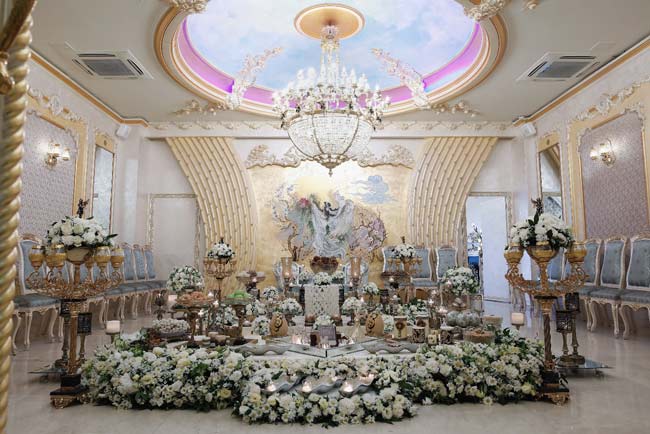 لاکچری ترین و بهترین تالار عروسی تهران