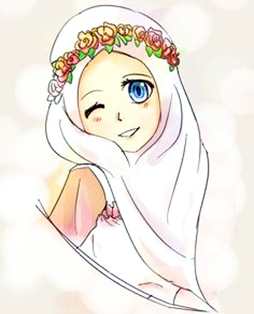 نقاشی عفاف و  حجاب برای کودکان