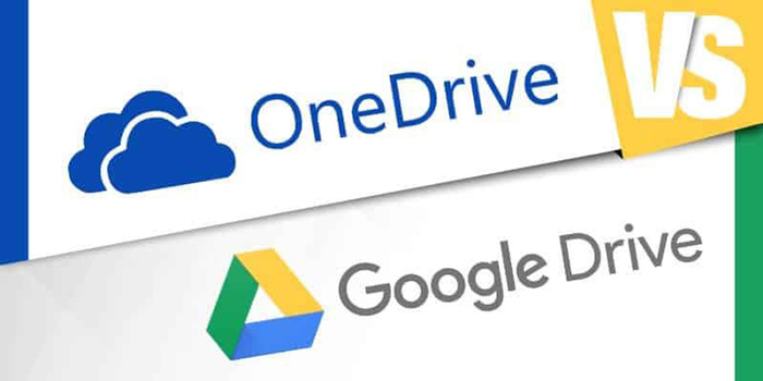 تفاوت Google Drive و OneDrive