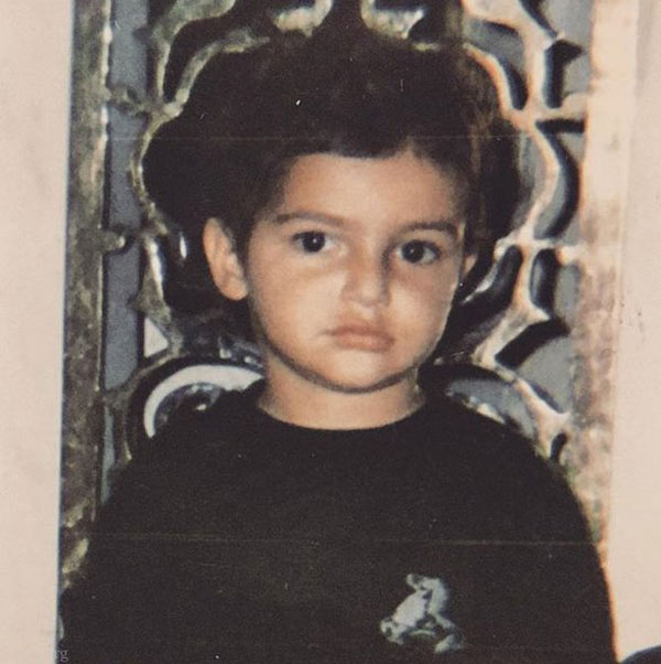 محمدرضا ژاله در کودکی