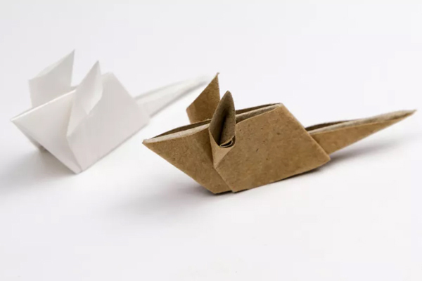 کاردستی موش کاغذی اوریگامی