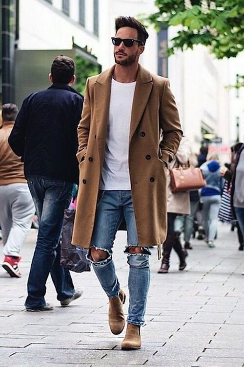ست بوت و شلوار جین مردانه