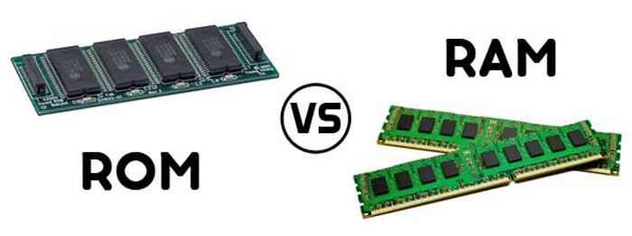 تفاوت ROM و RAM‌ 