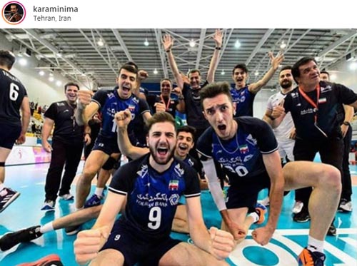 پیام تبریک چهره‌ها به قهرمانی تیم والیبال جوانان ایران