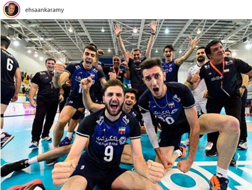 پیام تبریک چهره‌ها به قهرمانی تیم والیبال جوانان ایران