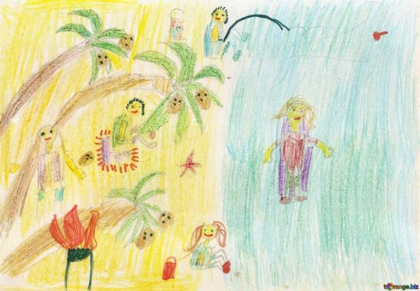 تفسیر عناصر نقاشی کودک