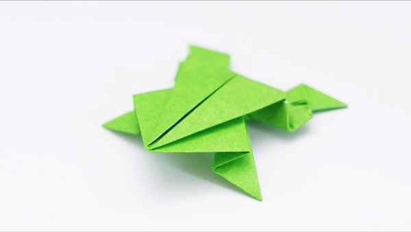 اوریگامی حیوانات - قورباغه