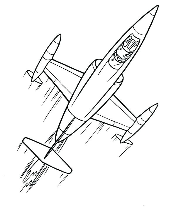 نقاشی هواپیمای جنگده برای رنگ آمیزی