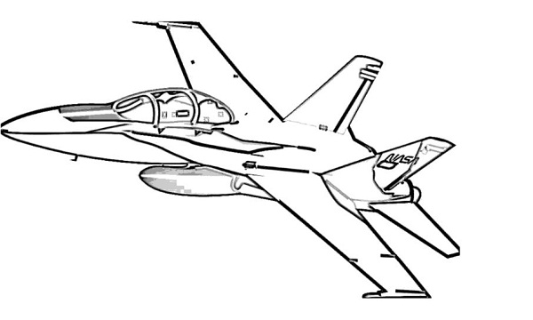 نقاشی ساده هواپیما جنگی