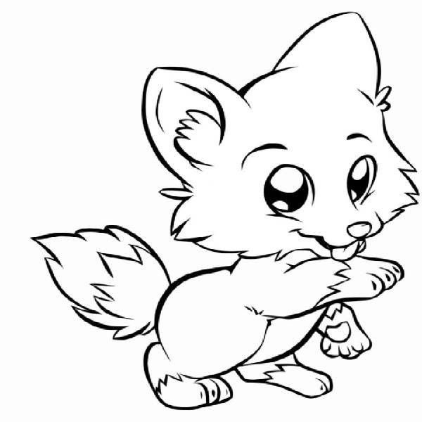 ایده‌های متنوع نقاشی کارتونی روباه برای کودکان برای رنگ‌آمیزی