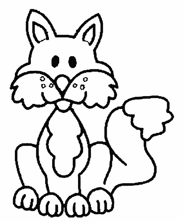 ایده‌های جذاب نقاشی کارتونی روباه برای کودکان برای رنگ‌آمیزی