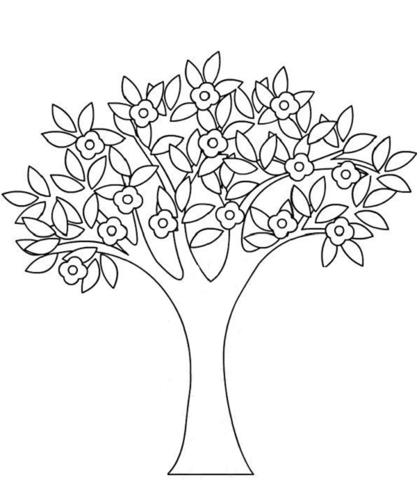 نقاشی درخت برای کودکان