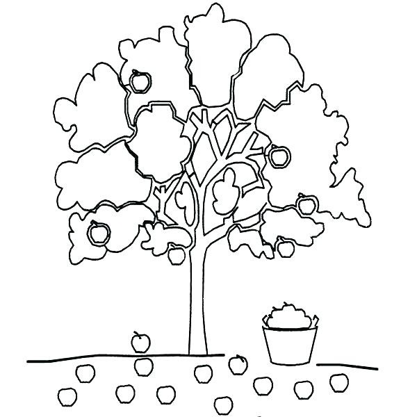 نقاشی کودکانه درخت