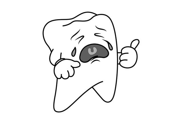  نقاشی کارتونی دندان دردناک برای کودکان