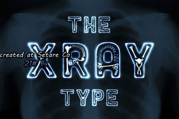 اکشن فتوشاپ The X-Ray Type