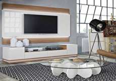 ۳۰ میز تلویزیون سفید برای داشتن یک دکوراسیون داخلی جذاب