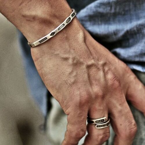ست نقره انگشتر و دستبند