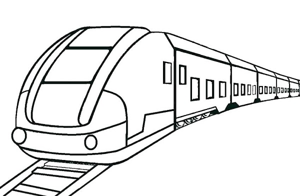نقاشی مترو برقی