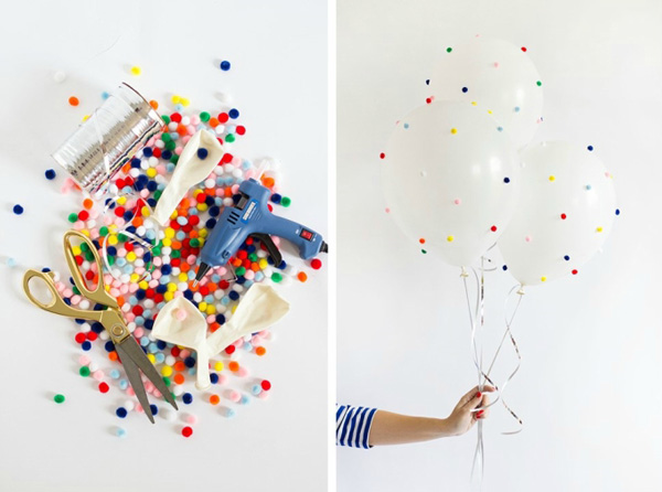 ایده‌های متنوع و جذاب برای تزیین بادکنک تولد بزرگسال با پنبه رنگی