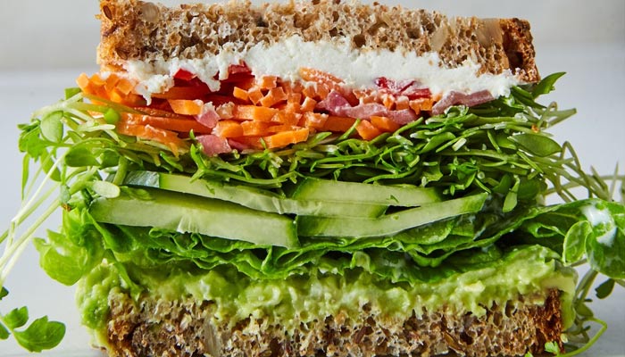 ۷ نوع ساندویچ سبزیجات خوشمزه و متنوع