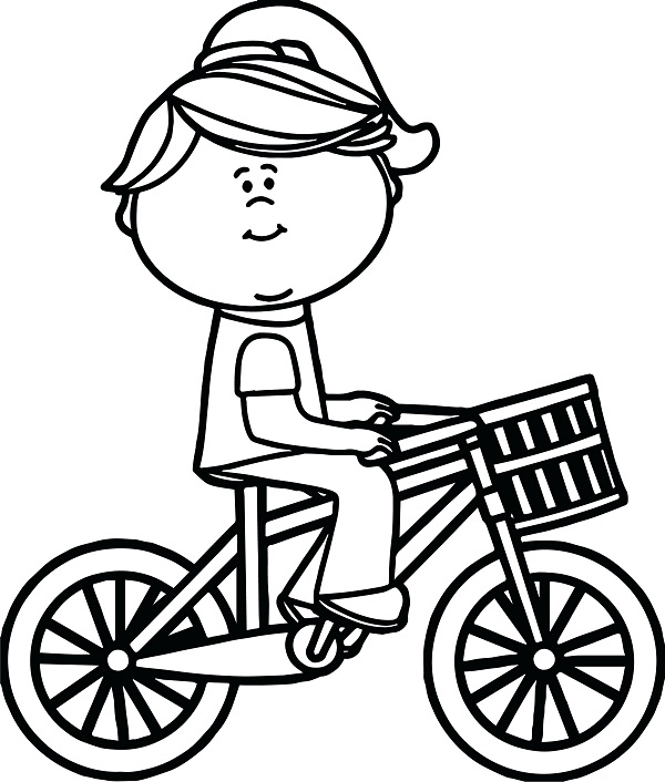 نقاشی دوچرخه برای کودکان