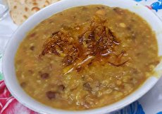 طرز تهیه آش عباسعلی کرمانشاهی خوشمزه