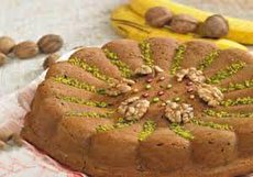 طرز تهیه نان گردویی و موزی به ۲ روش با شکر و بدون شکر