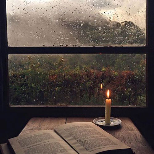 پروفایل روز بارانی و پنجره