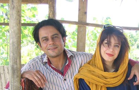 رحیم نوروزی و همسرش