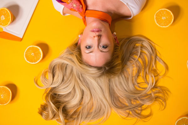 تقویت موهای نازک با پرتقال
