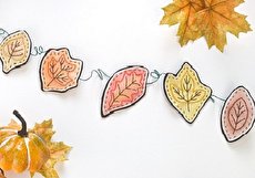 آموزش ساخت برگ پاییزی گلدوزی شده