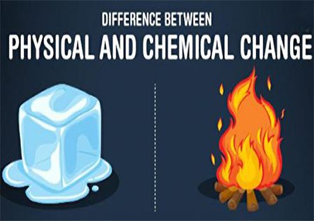 تفاوت تغییرات شیمیایی و فیزیکی در چیست؟