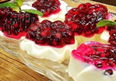 طرز تهیه دسر یاقوتی مخصوص شب یلدا