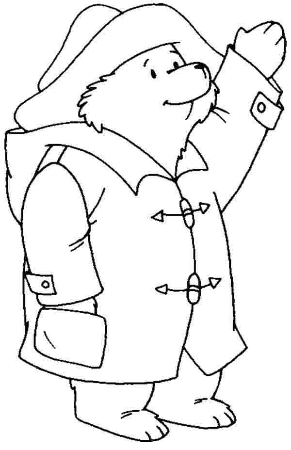 نقاشی خرس کارتونی
