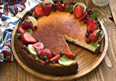 طرز تهیه چیز کیک مخصوص شب یلدا