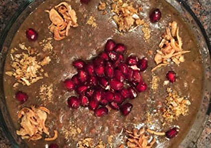 طرز تهیه آش انار شب یلدا